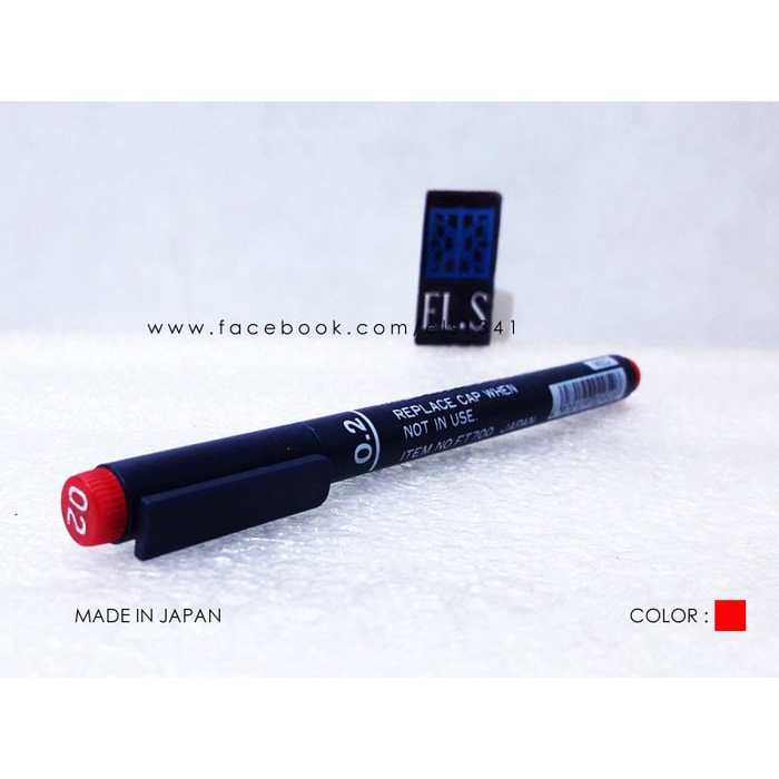 

Pendrawing- (Dijamin) Snowman Drawing Pen 0.2 Merah -Drawing-Pen.