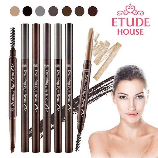 [ PERLUSIN ] Pensil alis vivaa / ETUDE HOUSE DRAWING EYEBROW PENCIL / PENSIL ALIS