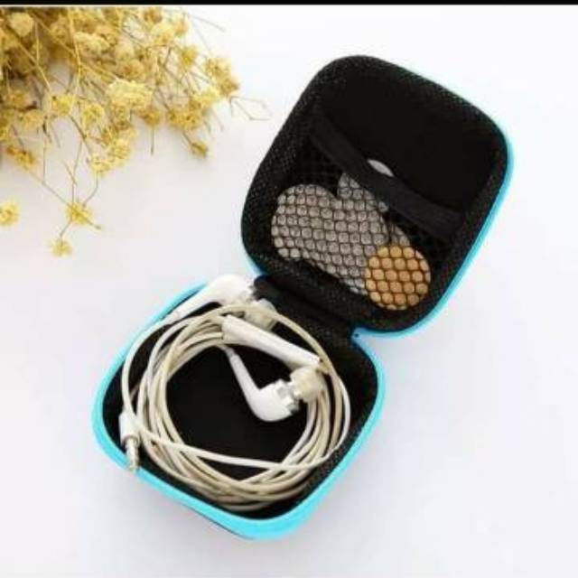 BAG ORGANIZER CHARGER HP EARPHONE CASE TEMPAT EARPHONE