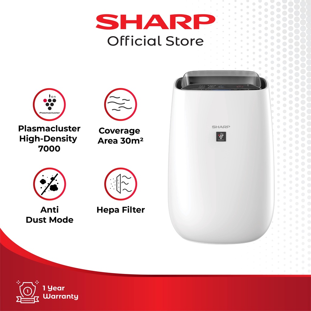 sharp air purifier fp j40y w