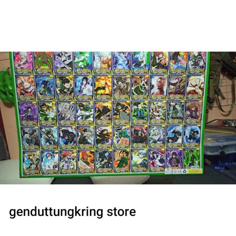 Mainan jadul gambar NARUTO