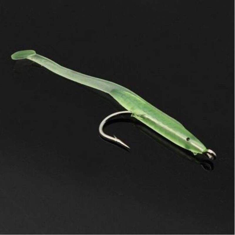 Soft Lure Minnow Umpan Ikan Teri Lunak Silikon Premium