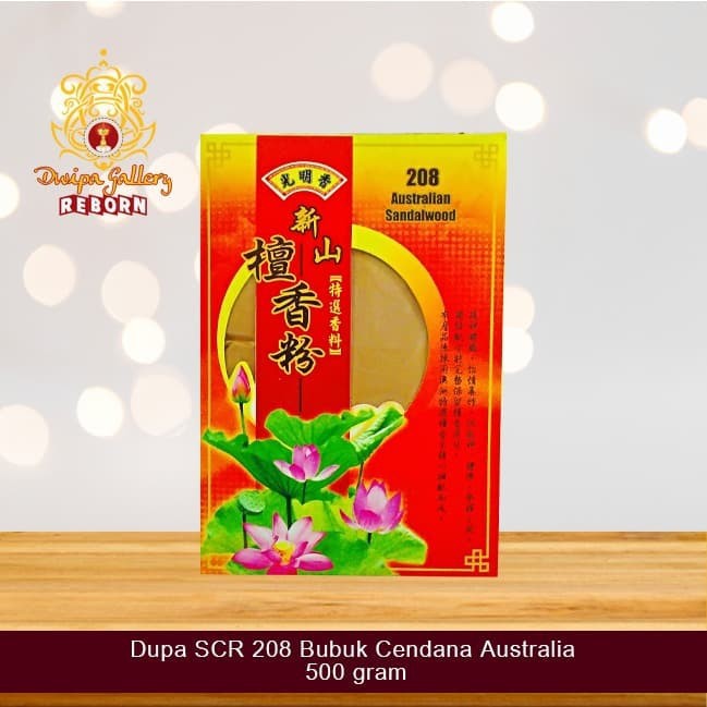 Dupa/ Hio wangi Harum SCR 208 Bubuk Cendana Australia 500 gram