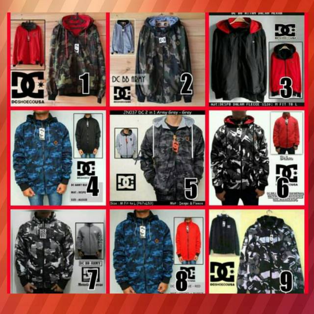 JAKET ARMY RUSIA BULAK-BALIK DISTRO FASHION PRIA COWOK TERMURAH TERBARU