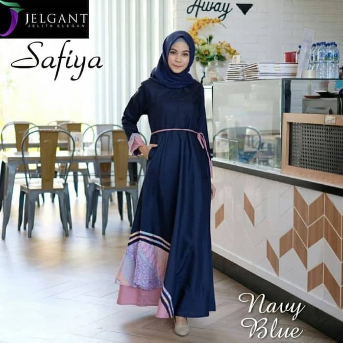 Baju gamis wanita kombinasi batik/gamis terbaru