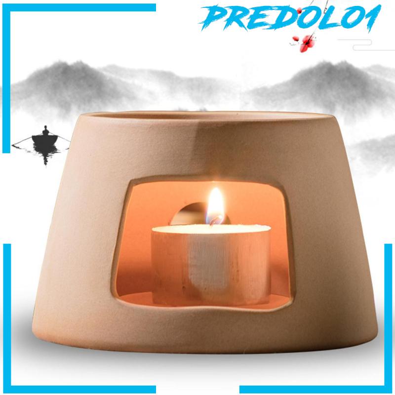 [PREDOLO1] Teapot Warmer with Candle Tea Heater for Milk Home