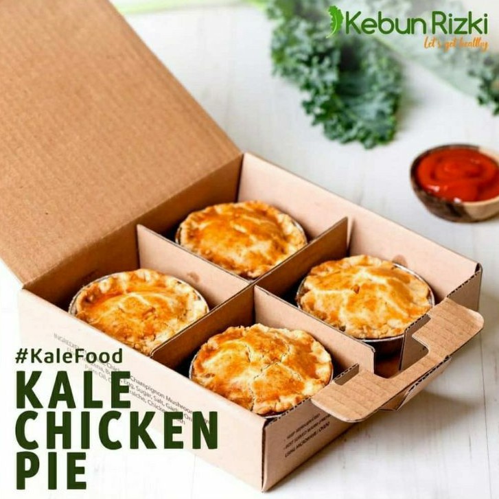 

Kale Chicken Pie