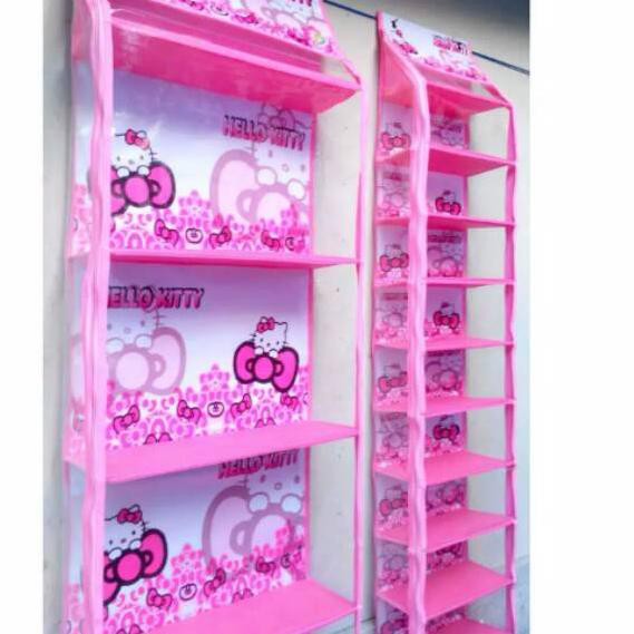 APL 501 rak tas gantung karakter TEMPAT penyimpanan tas ataw boneka ,,,