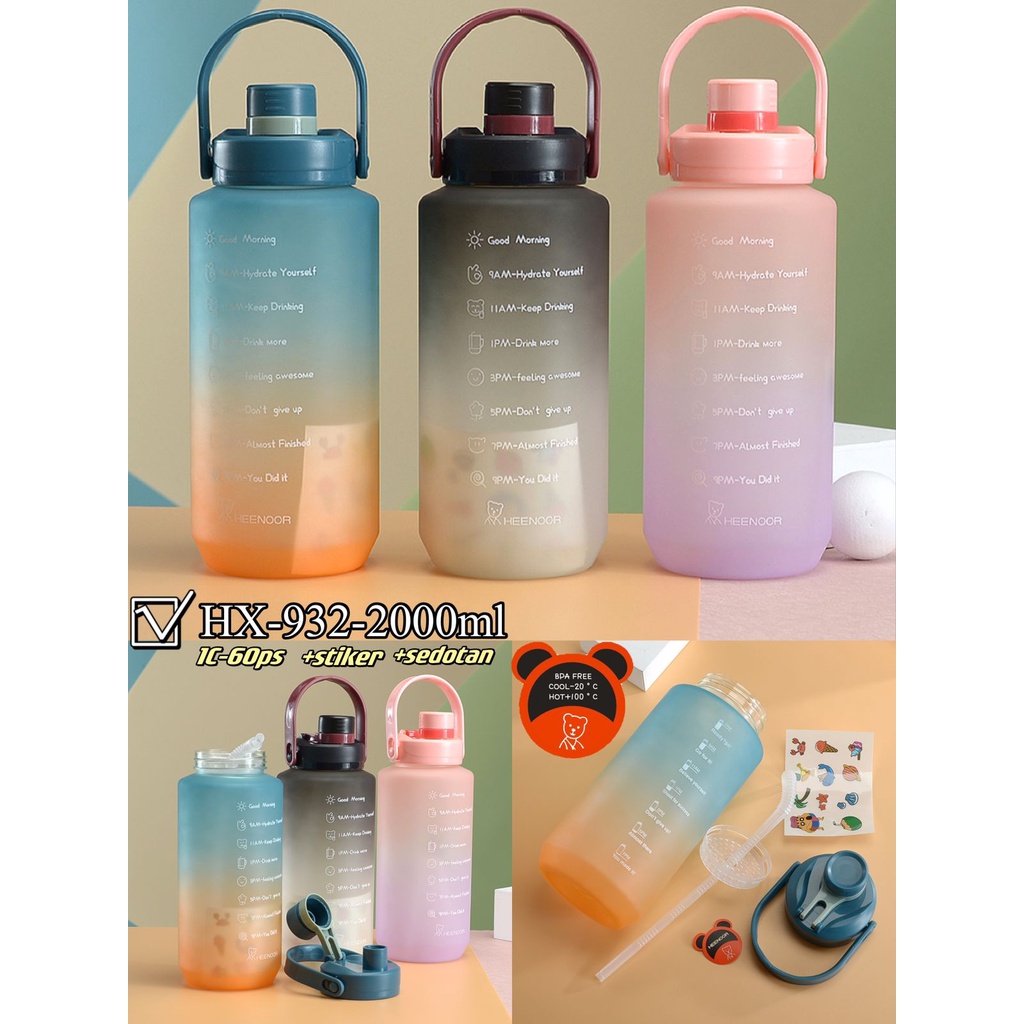 Botol Minum 2L HX-932 Heenoor