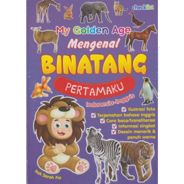 BOARDBOOK MY GOLDEN AGE MENGENAL BINATANG PERTAMAKU