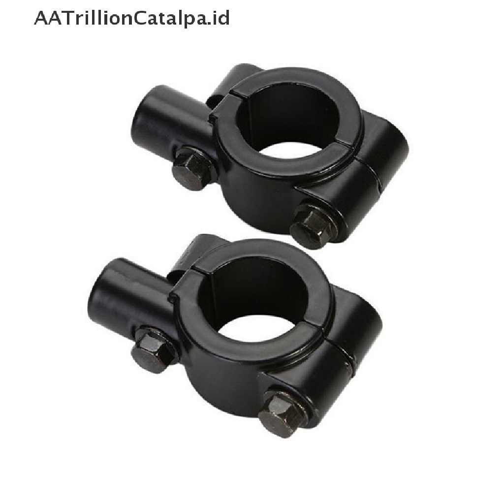 Aatrillioncatalpa Adapter Klem Mount Stang Motor Holder Kaca Spion