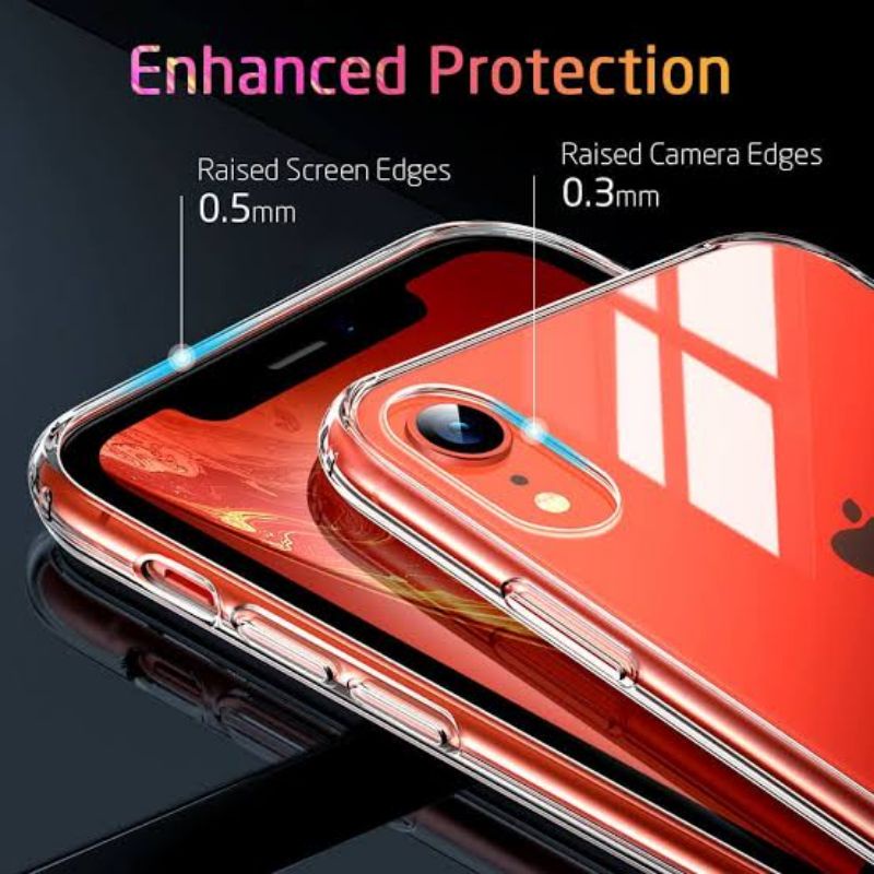 Clear Case  Iphone X/XS/XR/11 PRO(5.8)/11 Pro Max/XS Max Bening Tebal Transparan