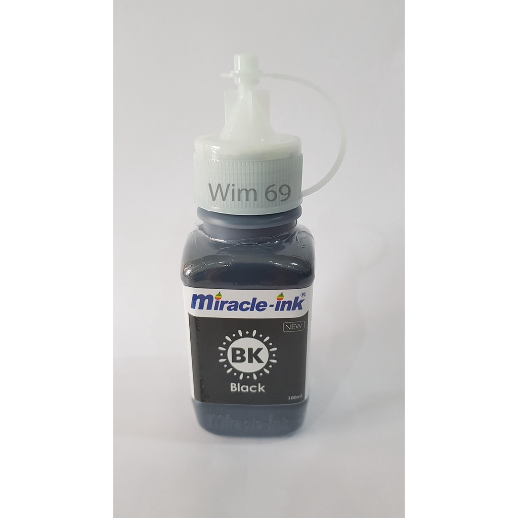 Tinta Anti Luntur / Anti UV Miracle Ink 100ml Epson Black/Durabrite Ink/Pigment Ink