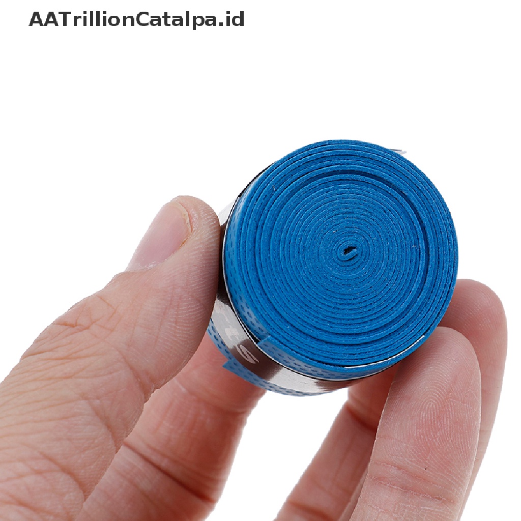 Aatrillioncatalpa 10pcs Tape Grip Raket Tenis / Squash / Joran Pancing Menyerap Keringat