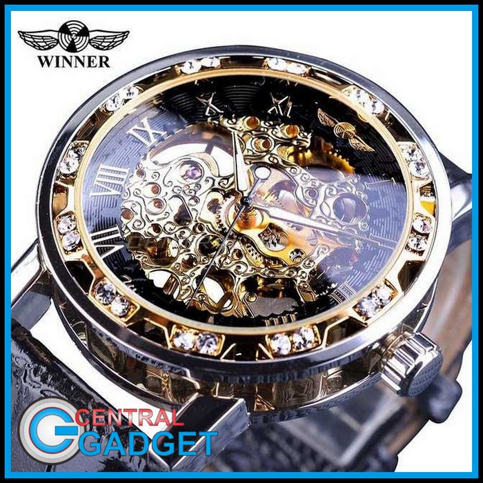 Winner Jam Tangan Mechanical Luxury Pria - GMT1089-1