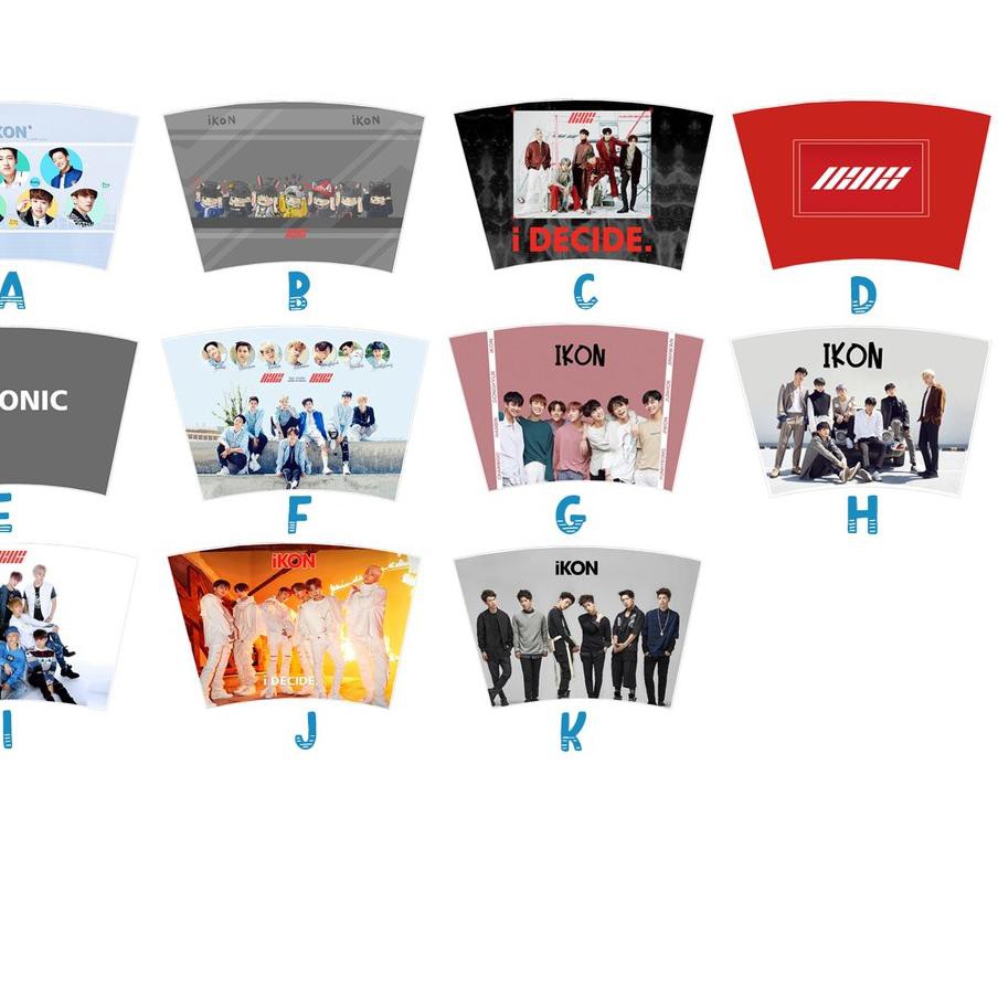 Best Seller  IKON TUMBLER KPOP IKON MERCHANDISE BOTOL MINUM KPOP .,.,