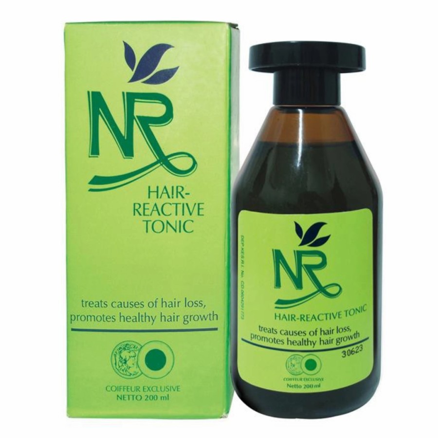 NR Hair Tonic 200ml // NR Reactive Tonic 200ml (Rambut Rontok / Akar / Kuat / Mencegah Botak Tipis)