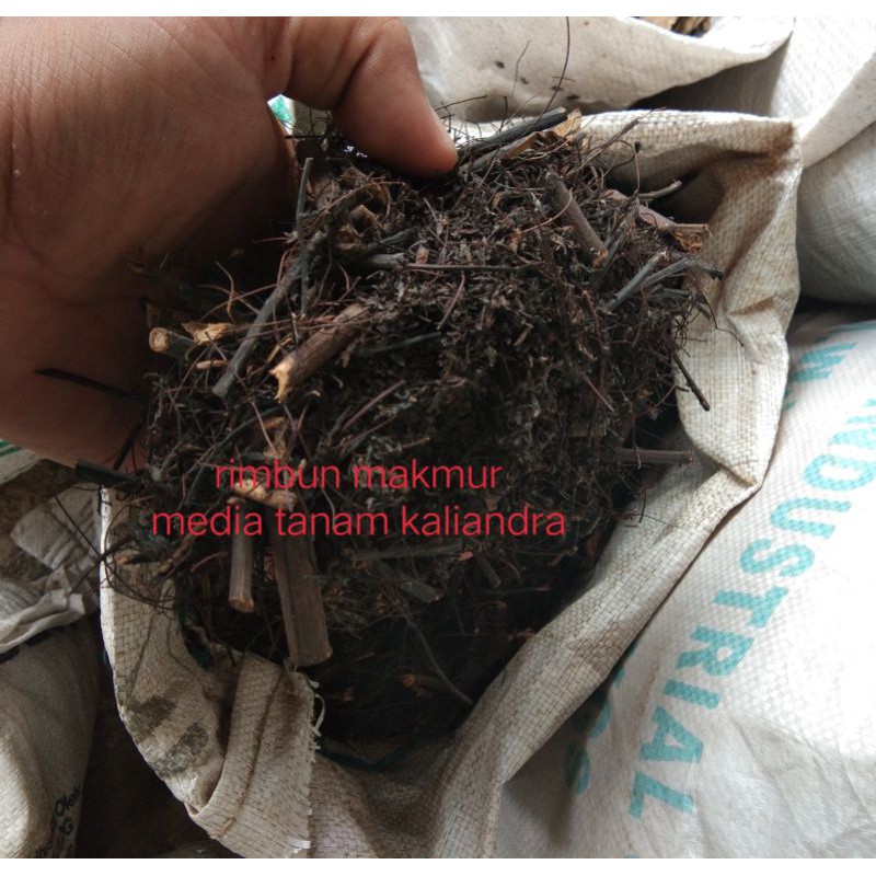 media tanam kaliandra 1kg-media tanam anggrek kaliandra
