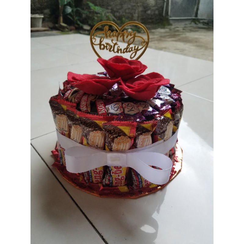 

buket snack cake /buket snack ulang tahun wisuda dll