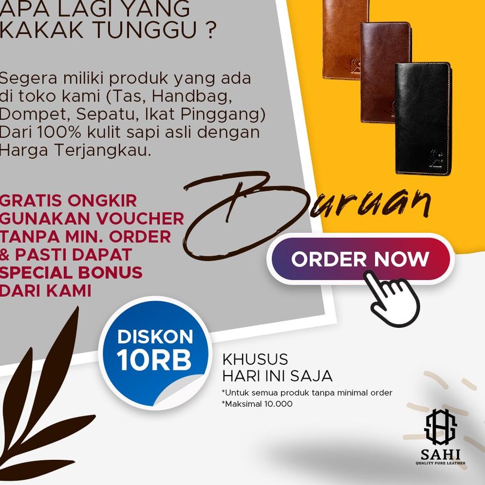 READY dompet kulit asli pria dompet kulit sapi asli pria dompet pria dompet pria panjang dompet kuli