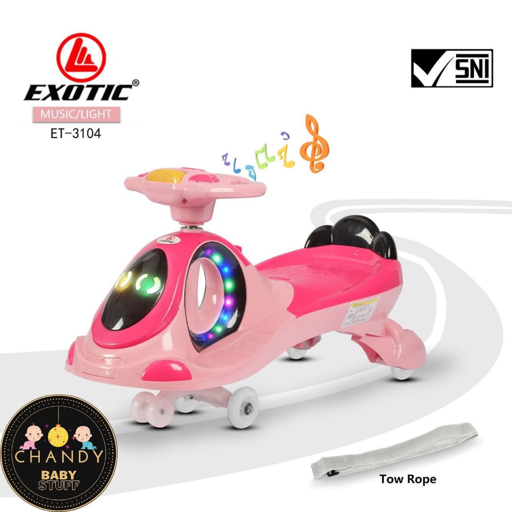 SWING CAR ET-3104 EXOTIC RIDE ON TOYS