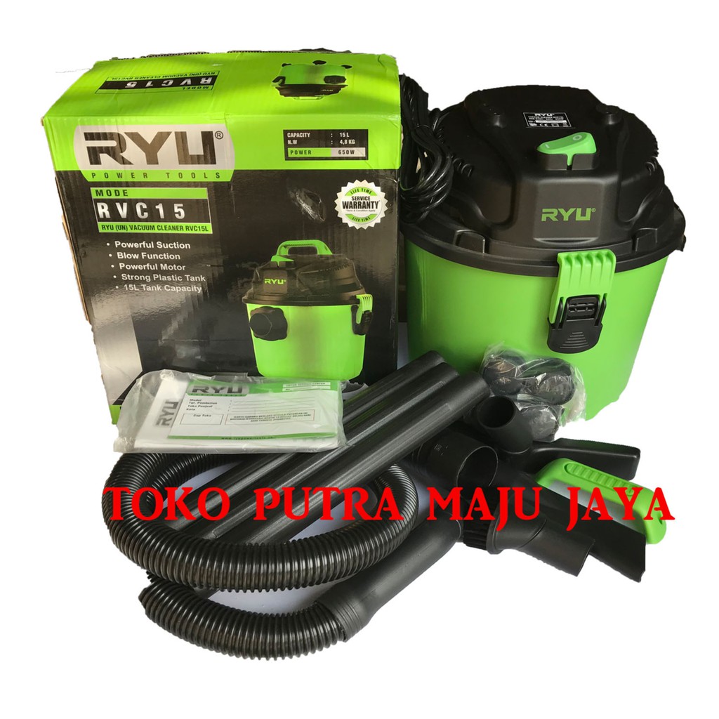 Vacum Cleaner 3 IN 1 RYU - RVC 15 LITER - Vacum Cleaner Sedot Debu RYU