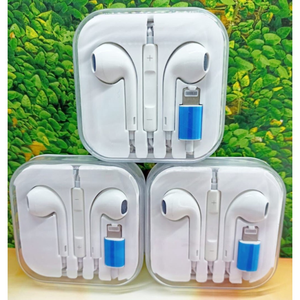 (ba) Hf/Heandsfree Headset IOS 7/8/X/XS/XR Excellent Sound Quality lighting/pop up