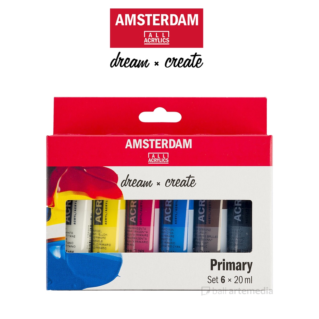 Amsterdam Standard Series Prymary set 6 x 20 ml