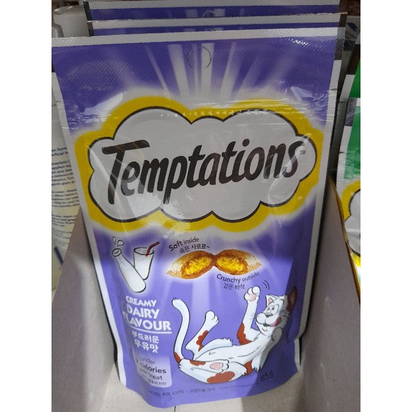 Snack Kucing Temptation 80g Alvarian