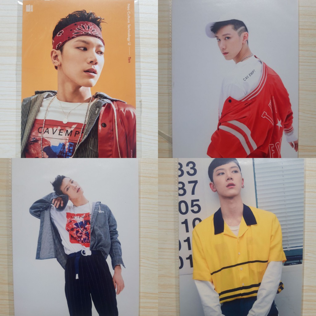 TEN T7S Postcard & Photoset | NCT 2018 holo pc & postcard [WAYV/ NCT]