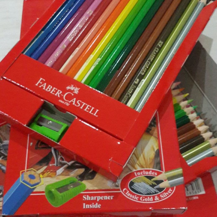 

Menakjubkan Pensil Warna Faber Castell 36 Warna Panjang Bergaransi