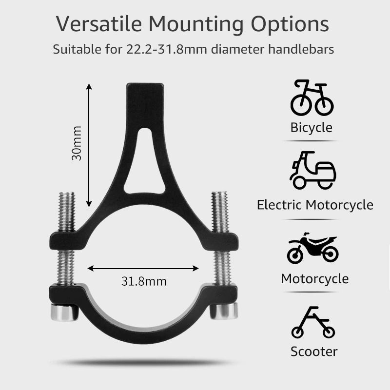 Holder HP Motor full besi keseluruhan besi original oncebok Handphone Metal Sepeda Holder Universal bayar ditempat