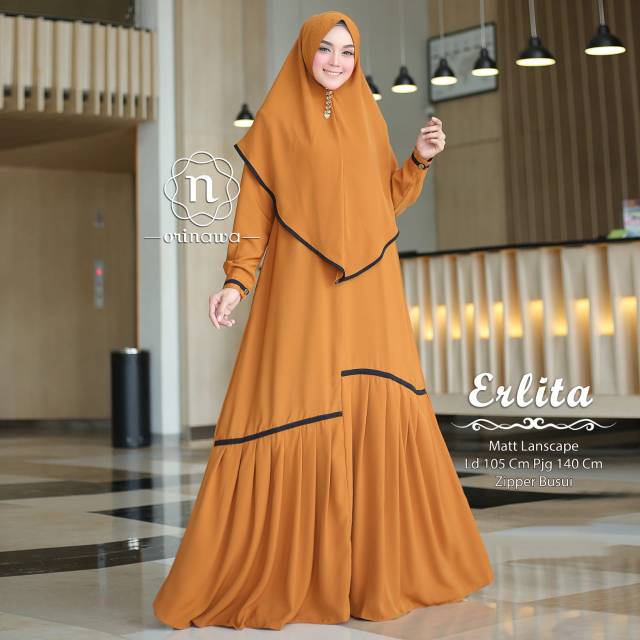 Erlita set syari by ori nawa