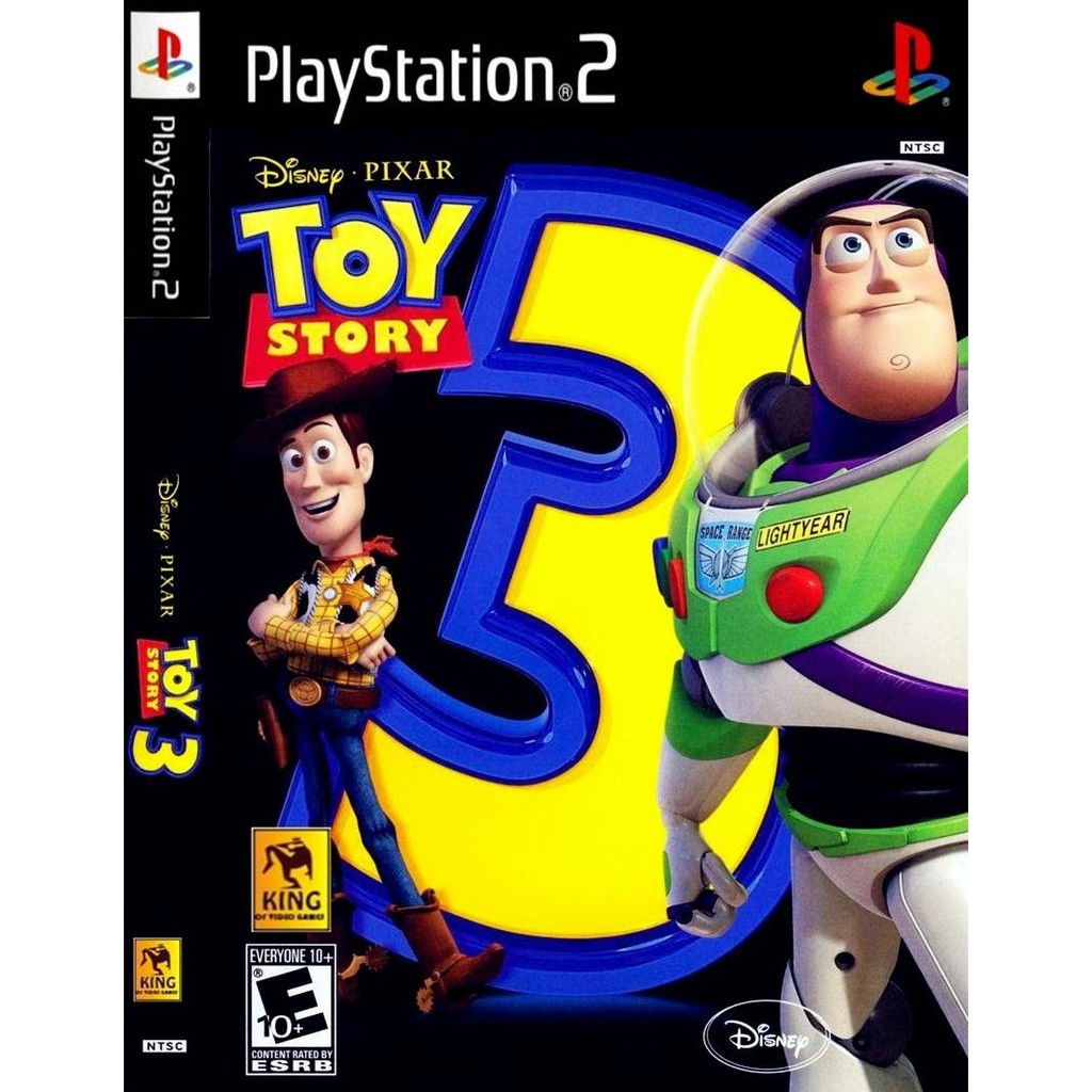 KASET DVD GAME PS2: TOY STORY 3