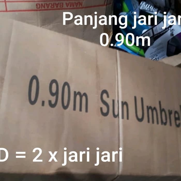 Payung Tenda / Cafe / Pantai 180cm Pelangi Teduh