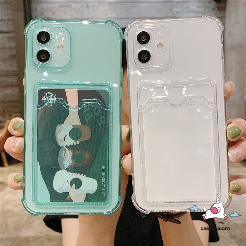 Casing Handphone Samsung A32 A10S A22 A12 M12 A52 A72 A52S A02S A50 A51 A03S A21S A50S A30S Model Dompet Transparan