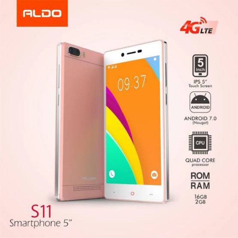 Hp Aldo S11 Android Murah Ram 2GB 4G LTE