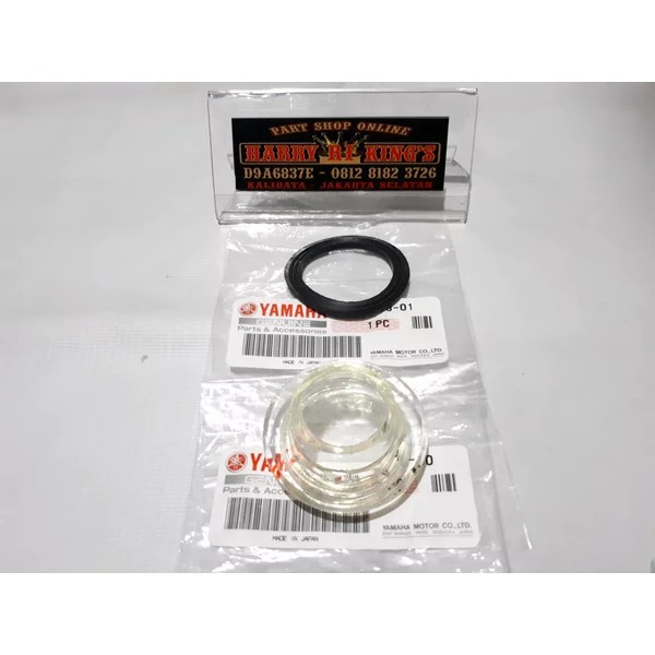 Mika dan Gasket Amper Tabung Oli Samping Ori RX King RxK