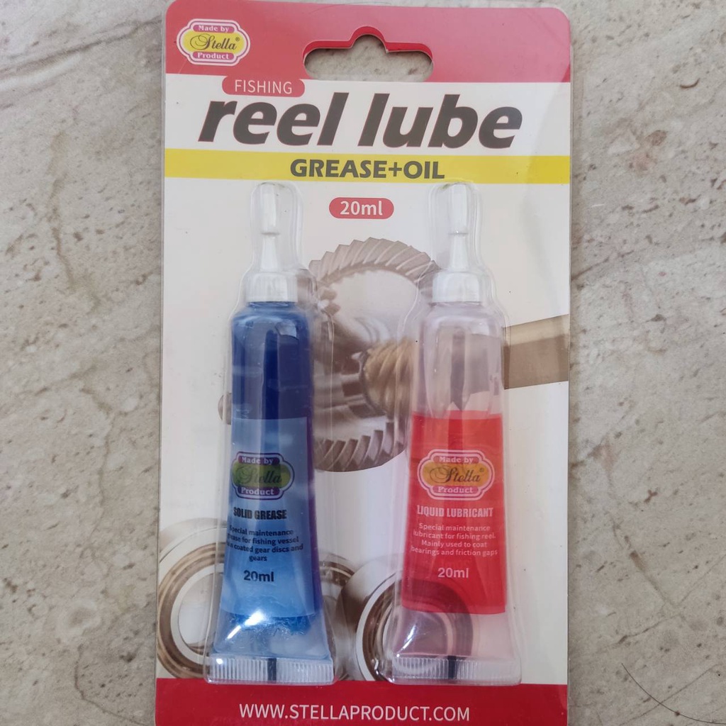 Reel Lube STELLA GREASE + OIL / Pelumas Reel Pancing