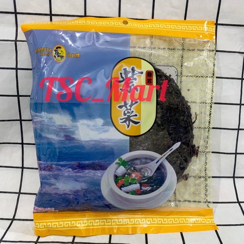 

Mamata Seaweed 50gr / Mamata Rumput Laut Kering / Mamata / Brand / Seaweed / Rumput Laut / Kering / Sup / Rumput Laut / Bulat / Masak / cicai / cichai / dried seaweed