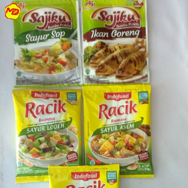 

Bumbu Instan Bubuk Indofood Racik Dan Sajiku Bumbu Praktis