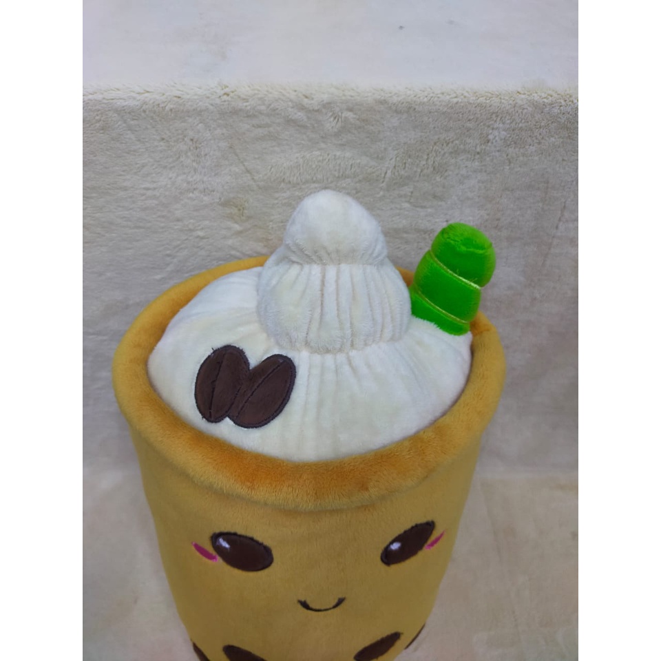 Boneka Boba Buah/buble tea/minuman boba/milk tea/Boneka Boba Green Tea/Boneka Boba Kopi/Boneka Boba Strawberry