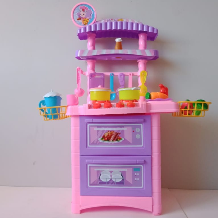 Mainan Masak Masakan Kitchen Set Mainan Elektrik Kantin Senyum 75 SG Toys Mainan Anak Perempuan