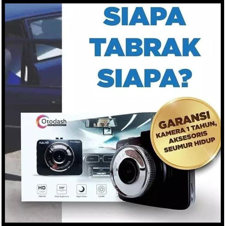 NEW OTODASH Dash Cam Dasboard Camera CCTV Mobil mirip xiaomi yi TERBAIK