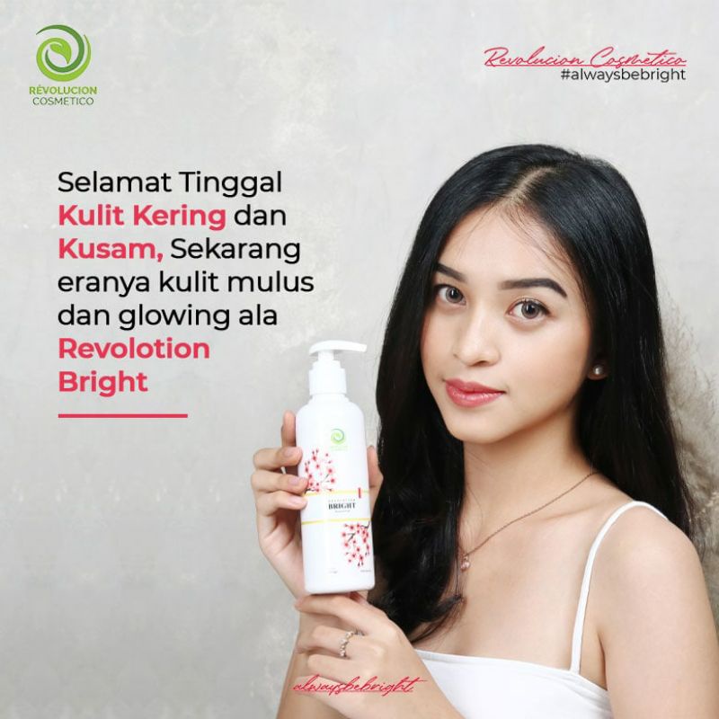 BODY LOTION REVOLUTION BRIGHT WHITENING 100ML