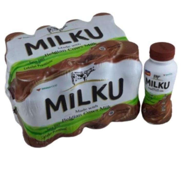 

Miliki - Milku Susu Coklat-Strawberry Isi 12 Botol