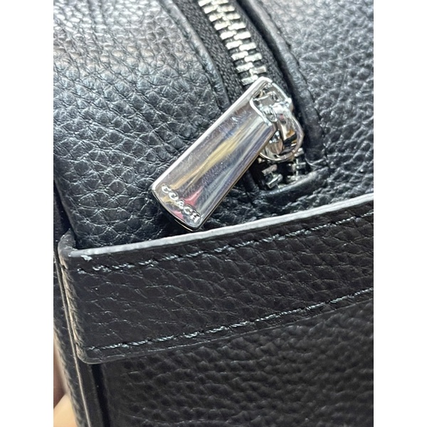 Pouch Bag Coach Signature Embos/Tas Tangan Leather/Handbag Kulit Asli Import