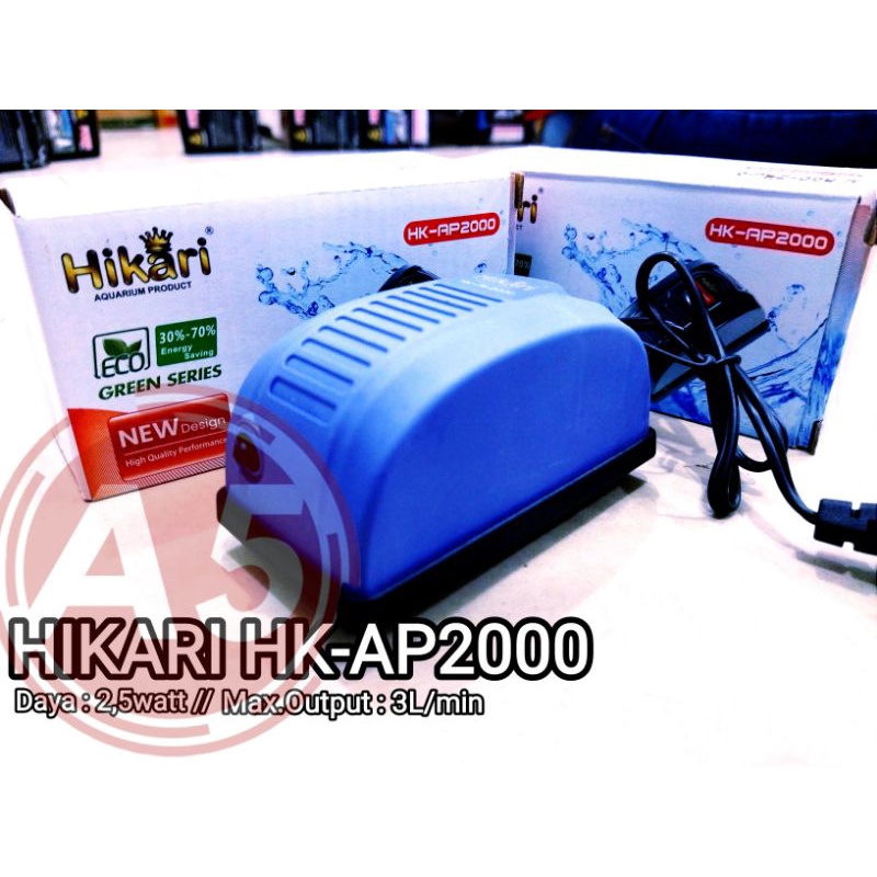 PROMO POMPA UDARA AIRPUMP AERATOR HIKARI AP 2000