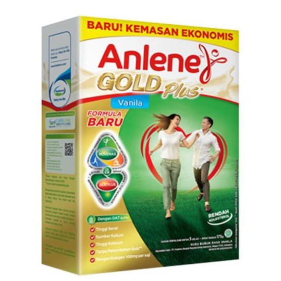 

[ COD ] Anlene Gold Plus Vanilla 175 gr MURAH