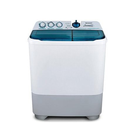 SHARP Mesin Cuci 2 Tabung 9 Kg ES-T95CR Low Watt Super Aquamagic 95CR